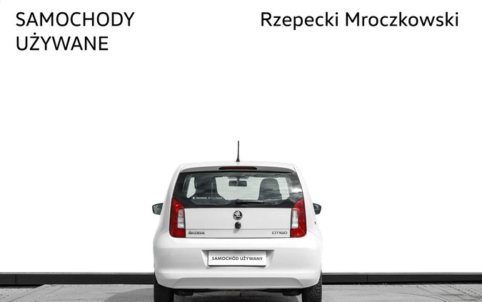 Skoda Citigo cena 35900 przebieg: 103252, rok produkcji 2019 z Mikołów małe 154